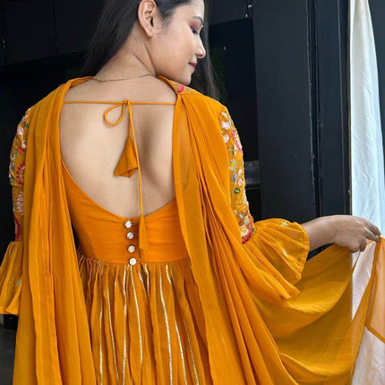 Readymade Sharara Set With Dupatta