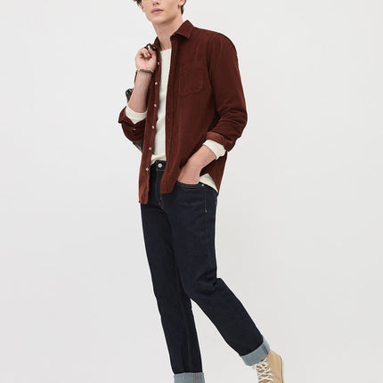 Regular-Fit Corduroy Shirt