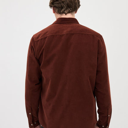 Regular-Fit Corduroy Shirt